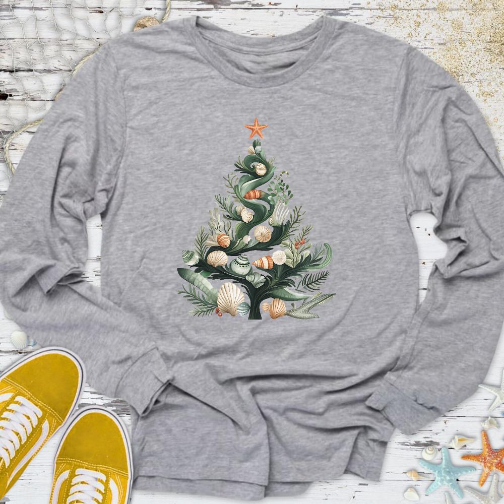 Underwater Christmas Long Sleeve Tee