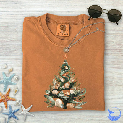Underwater Christmas Comfort Colors T-Shirt