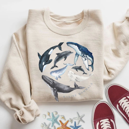 Marine Mammals Sweatshirt