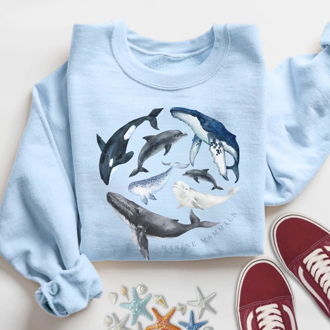 Marine Mammals Sweatshirt
