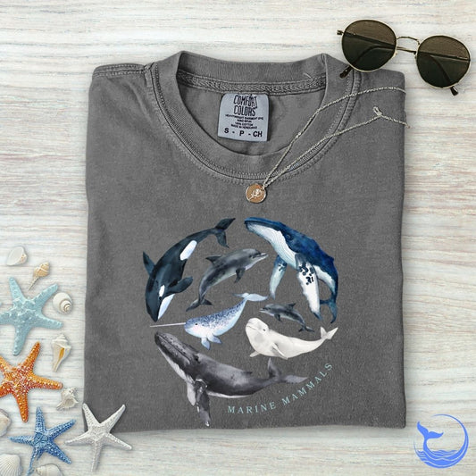 Marine Mammals Comfort Colors T-Shirt