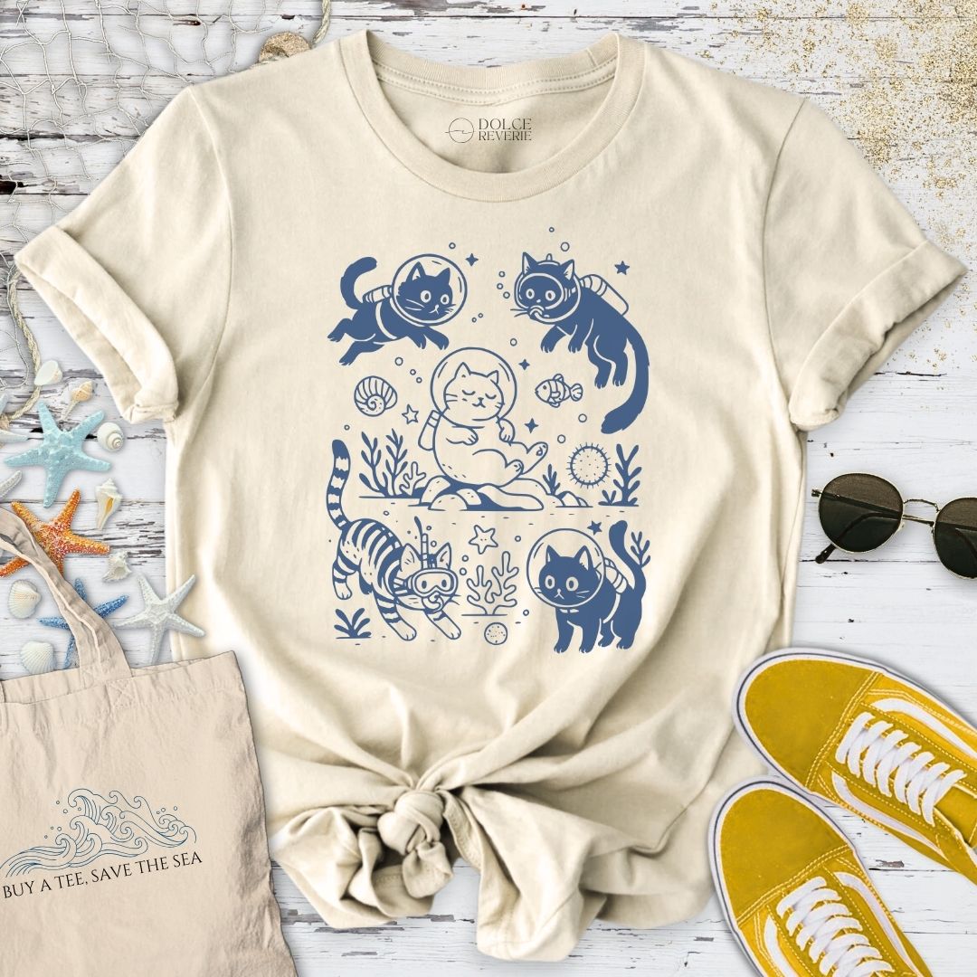 Cats Diving T-Shirt