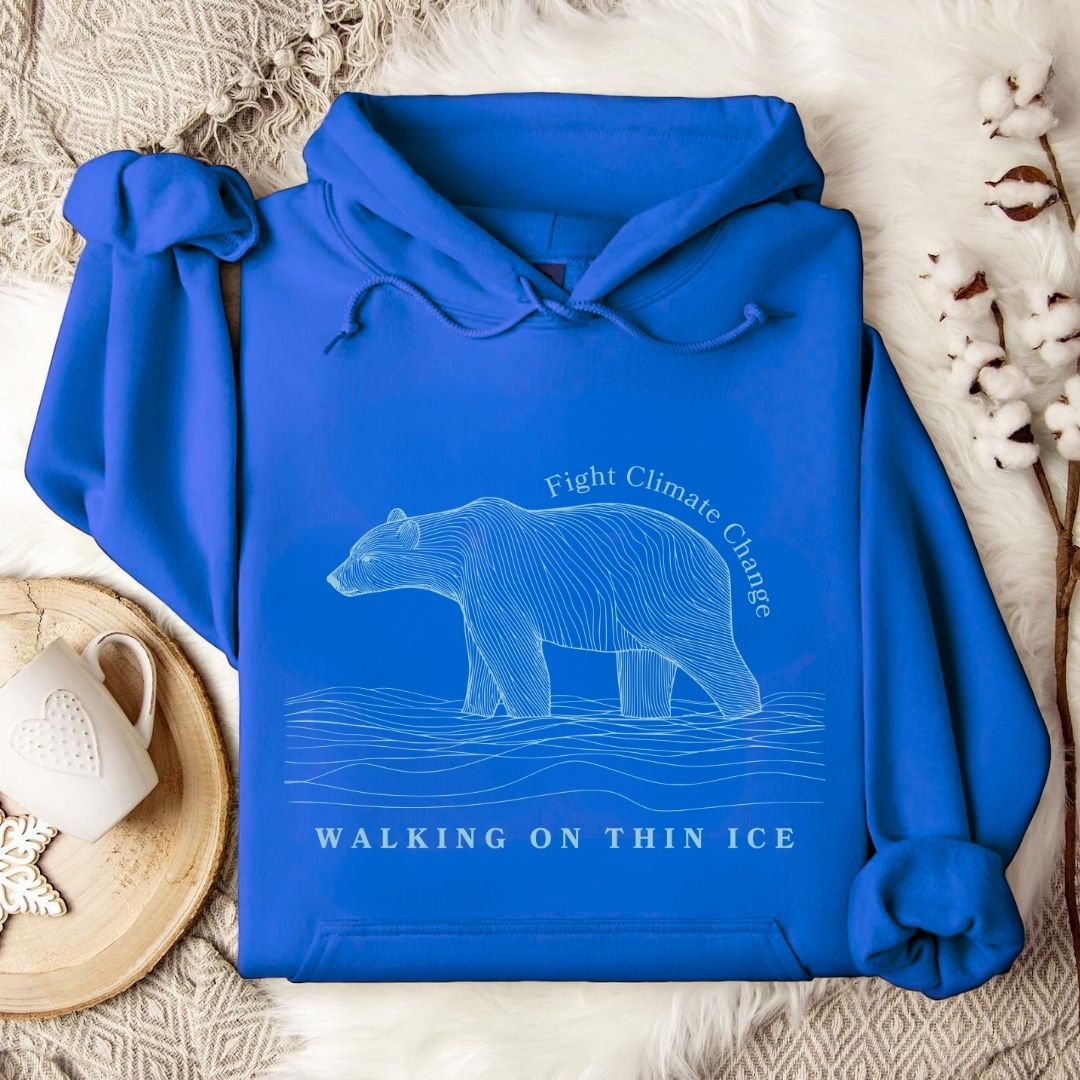 Walking On Thin Ice Hoodie