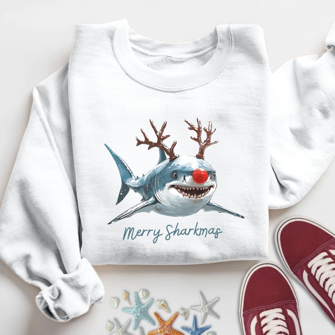 Merry Sharkmas Sweatshirt