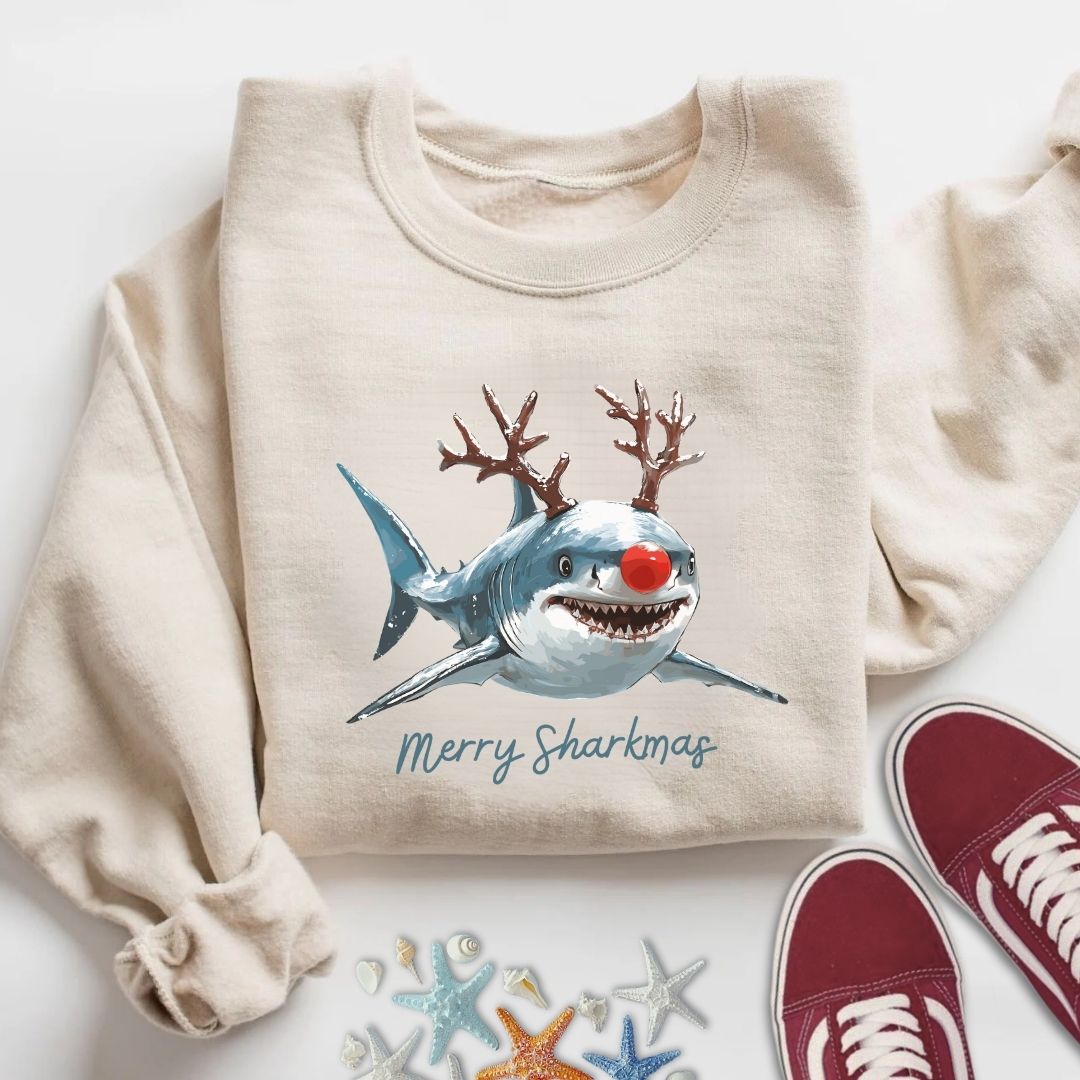 Merry Sharkmas Sweatshirt