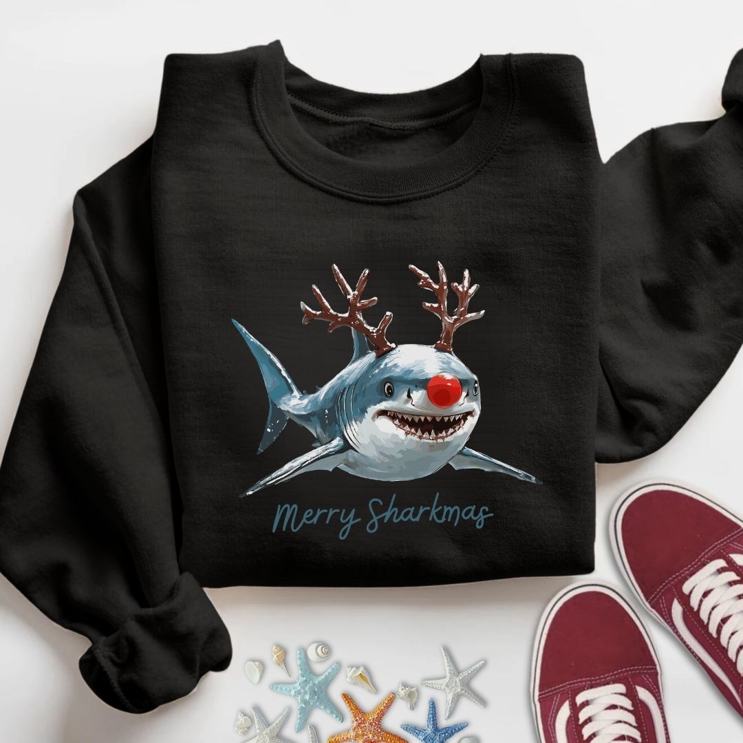 Merry Sharkmas Sweatshirt