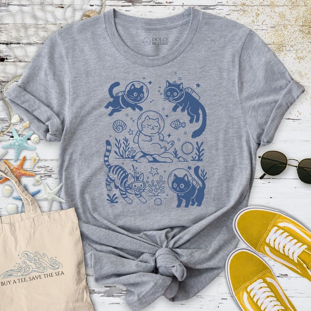 Cats Diving T-Shirt