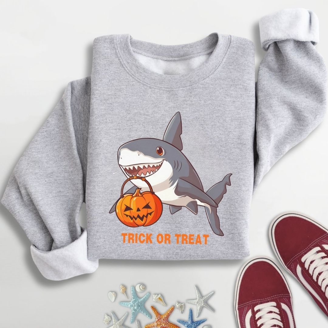 Halloween Shark Sweatshirt