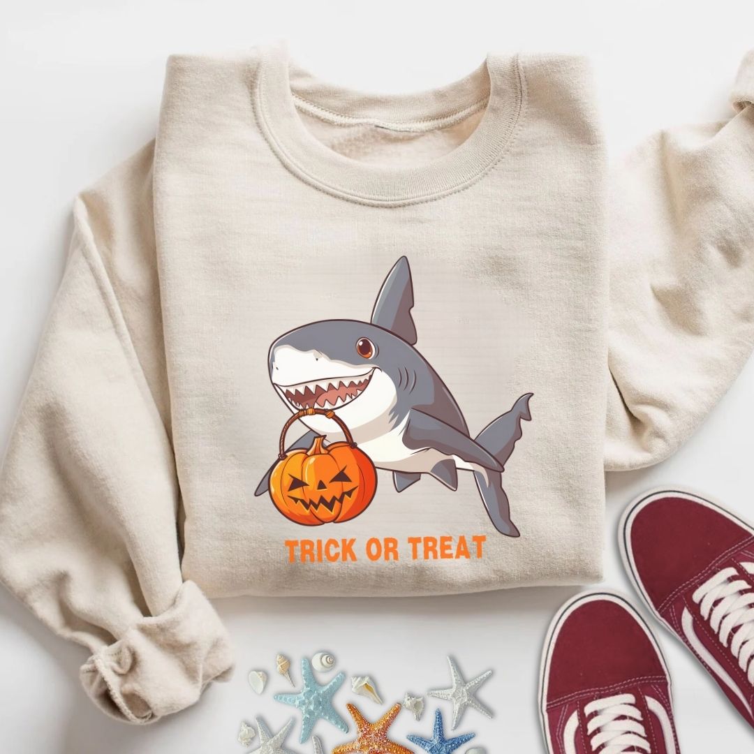 Halloween Shark Sweatshirt