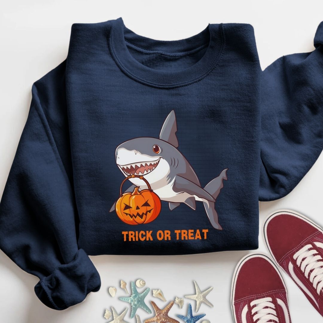 Halloween Shark Sweatshirt