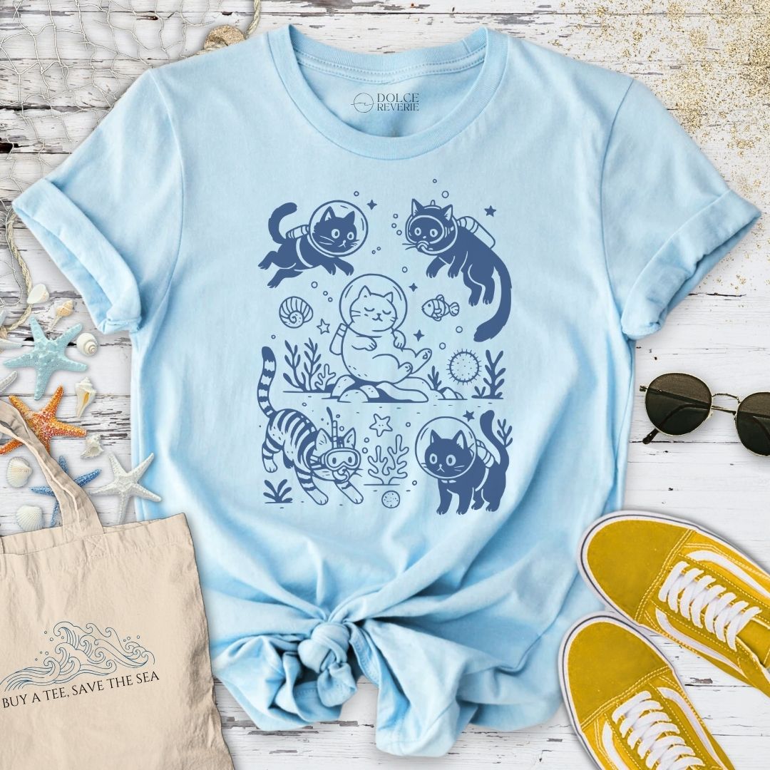 Cats Diving T-Shirt