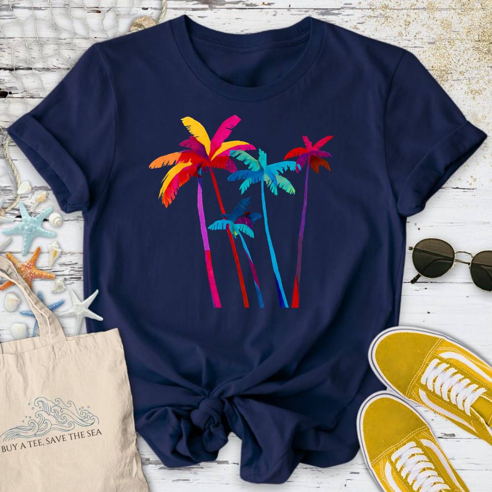 Artistic Palm Trees T-Shirt