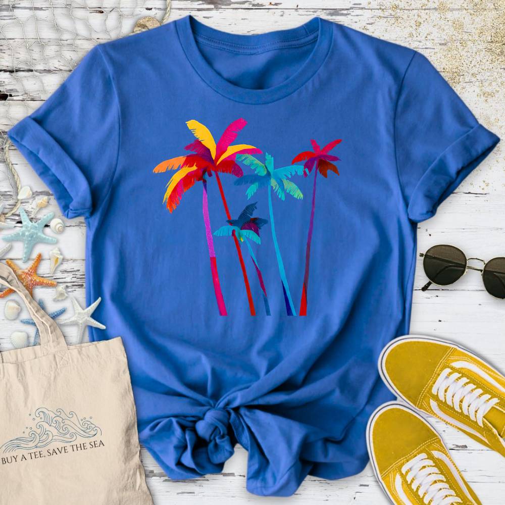 Artistic Palm Trees T-Shirt