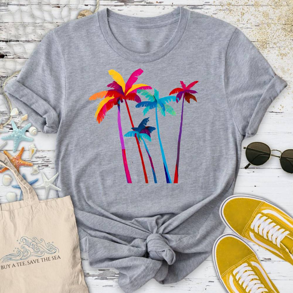 Artistic Palm Trees T-Shirt