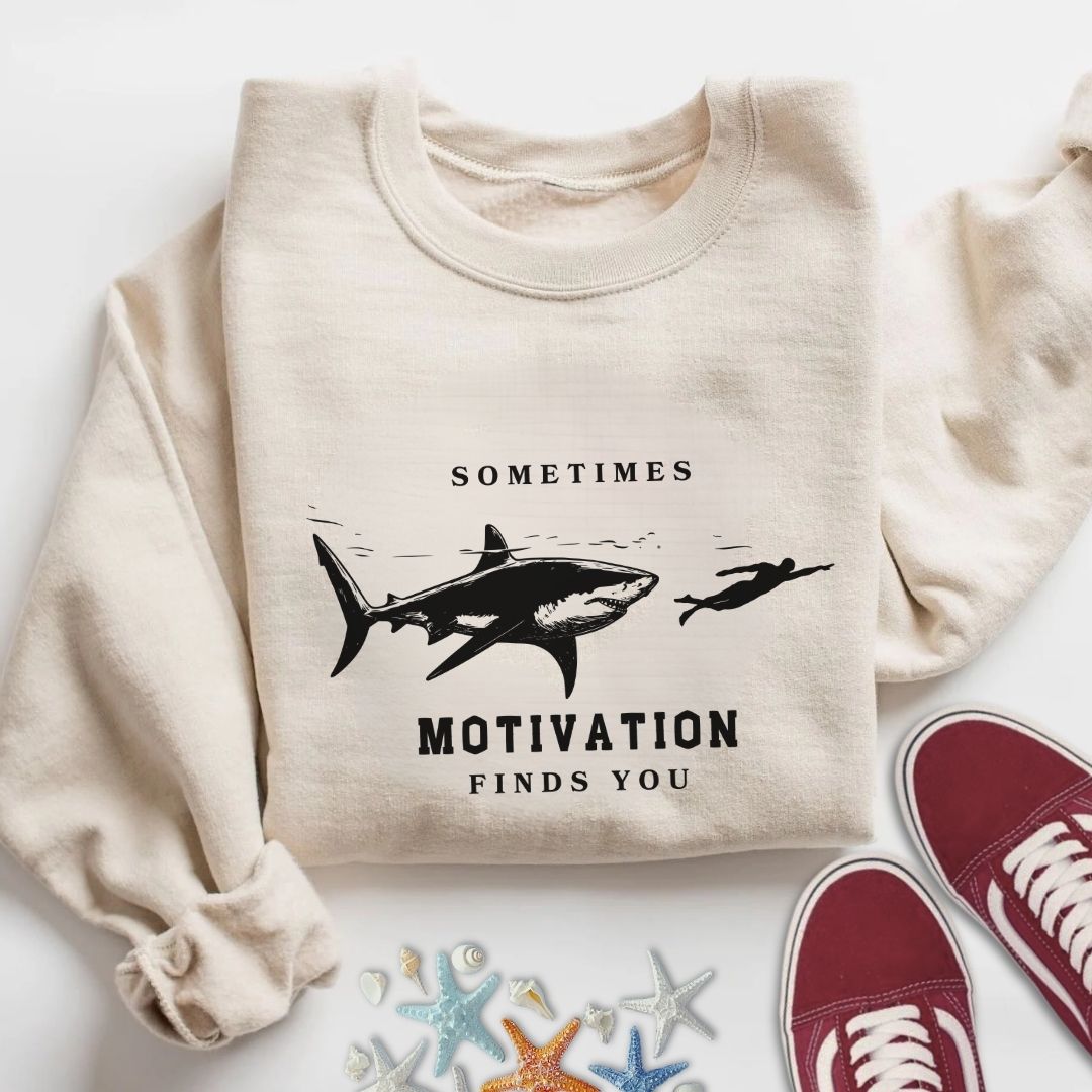 Motivation Finds You Sweatshirt