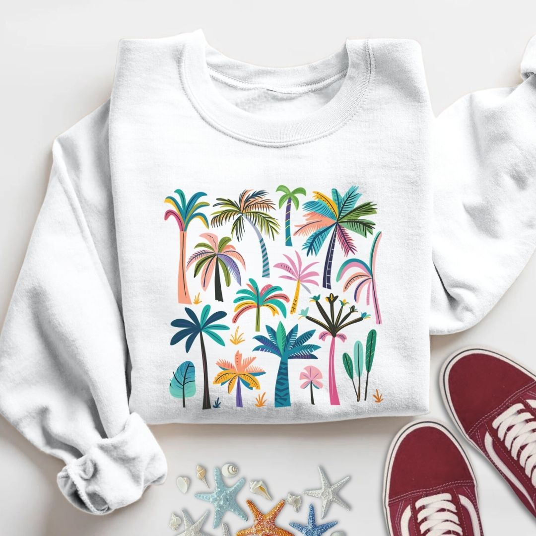 Colorful Palms Sweatshirt