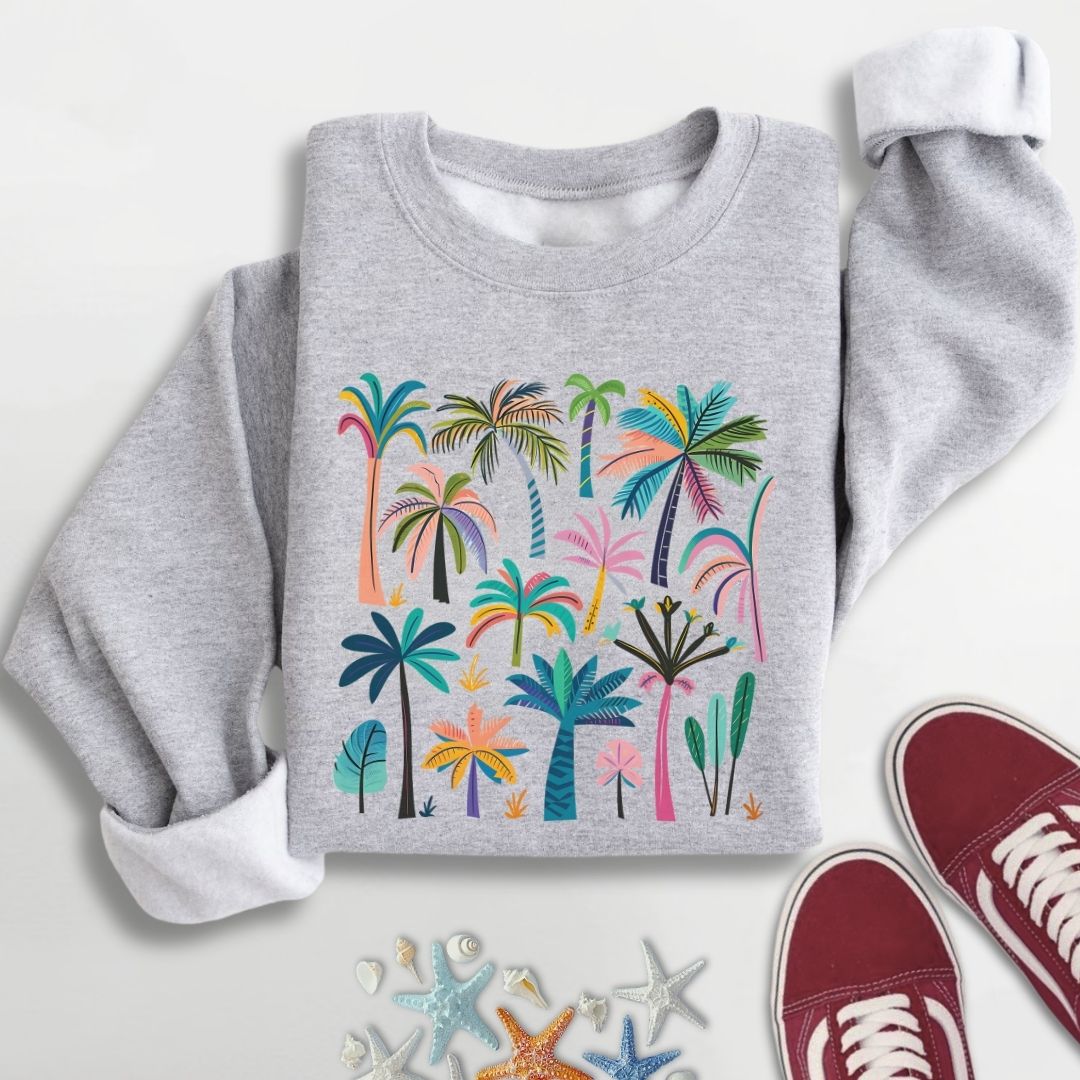 Colorful Palms Sweatshirt