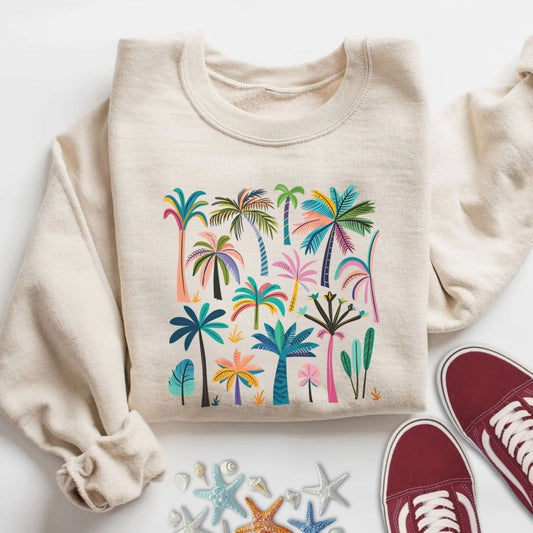Colorful Palms Sweatshirt
