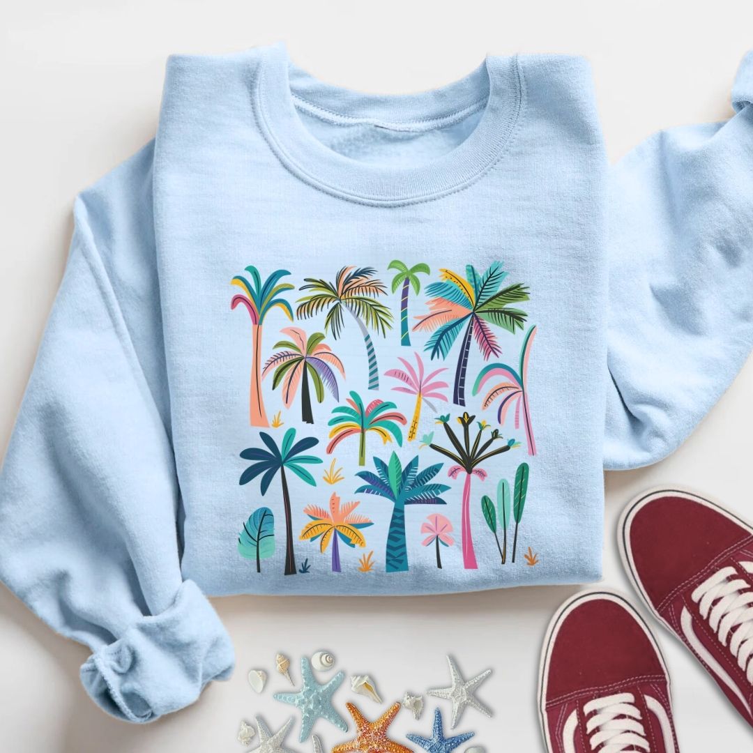 Colorful Palms Sweatshirt