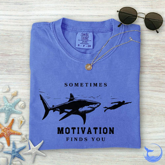 Motivation Finds You Comfort Colors T-Shirt