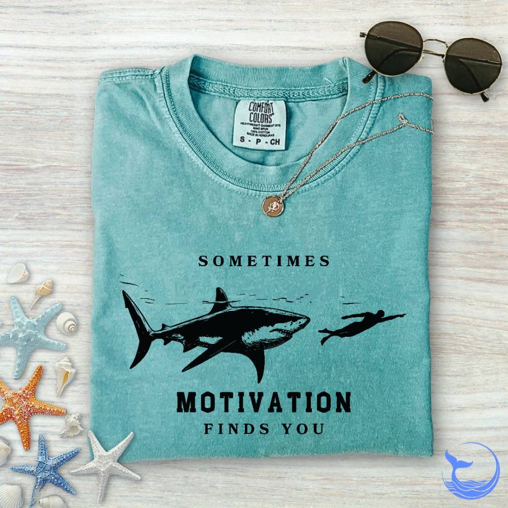 Motivation Finds You Comfort Colors T-Shirt