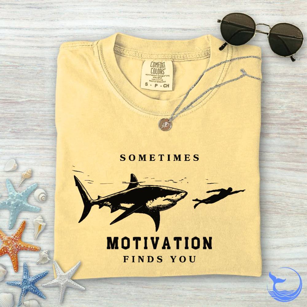 Motivation Finds You Comfort Colors T-Shirt