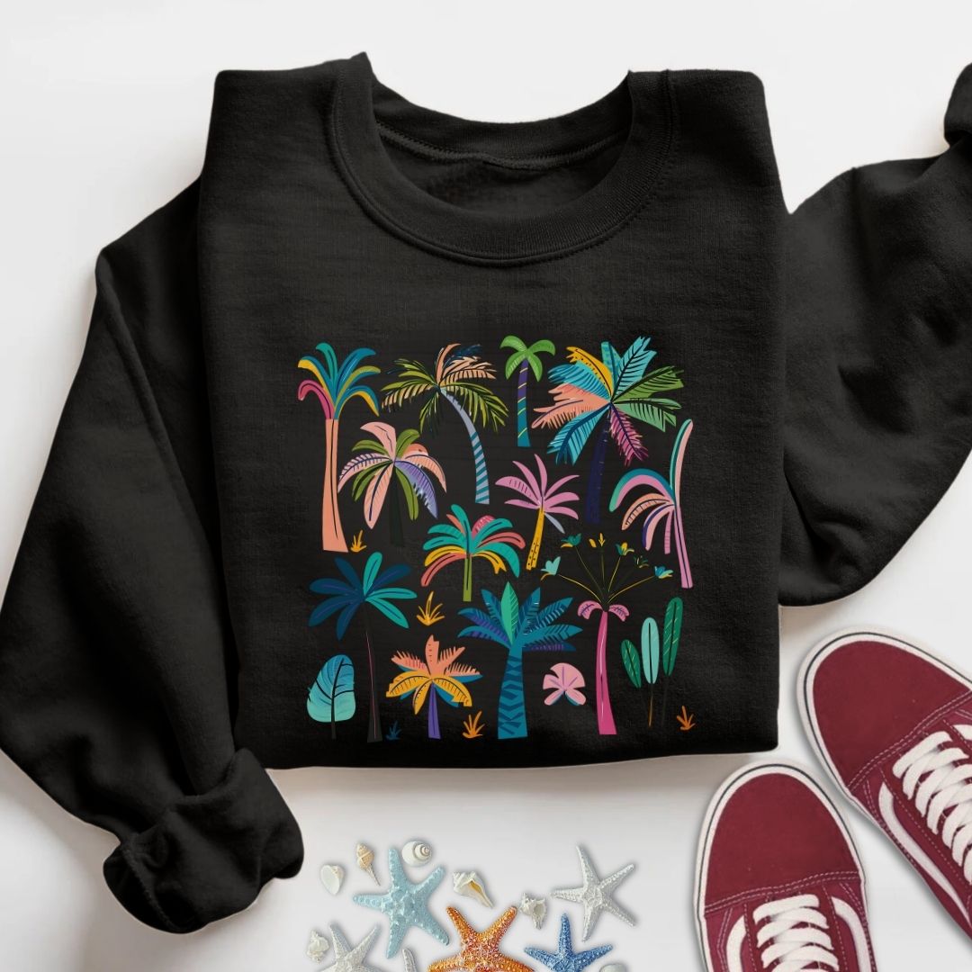Colorful Palms Sweatshirt