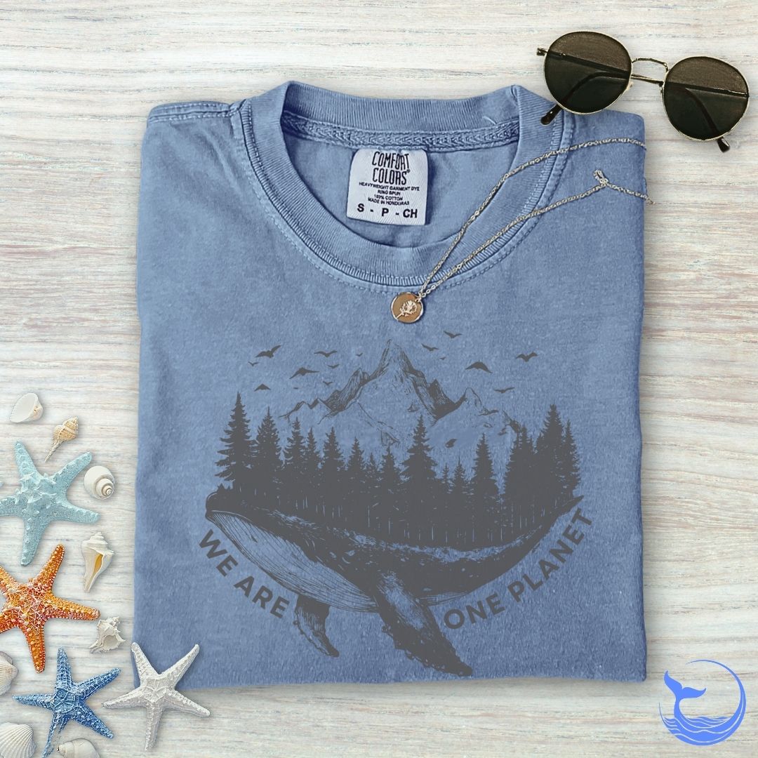 We Are One Planet Comfort Colors T-Shirt