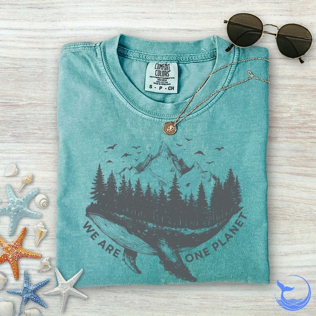 We Are One Planet Comfort Colors T-Shirt