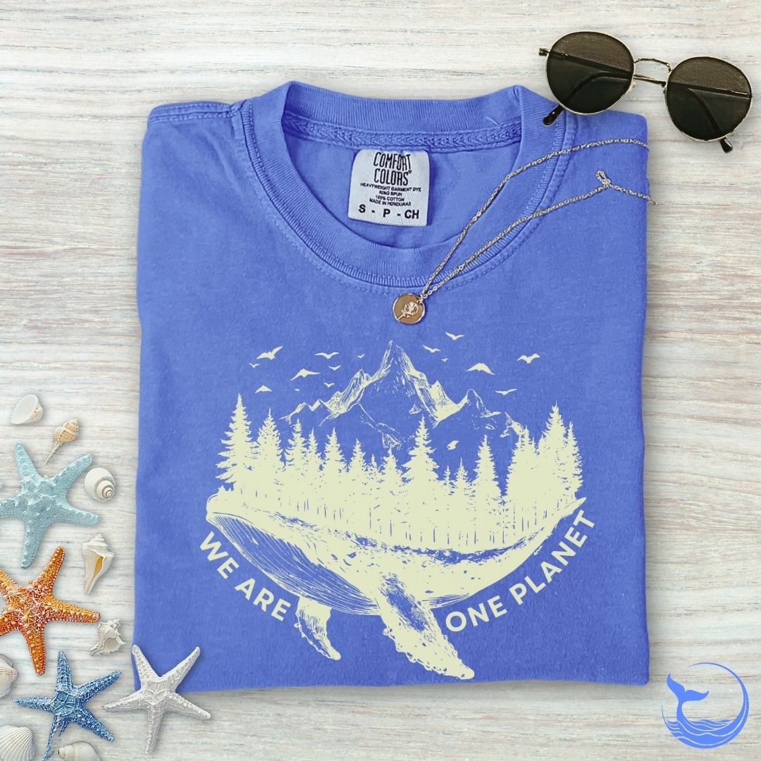 We Are One Planet Comfort Colors T-Shirt