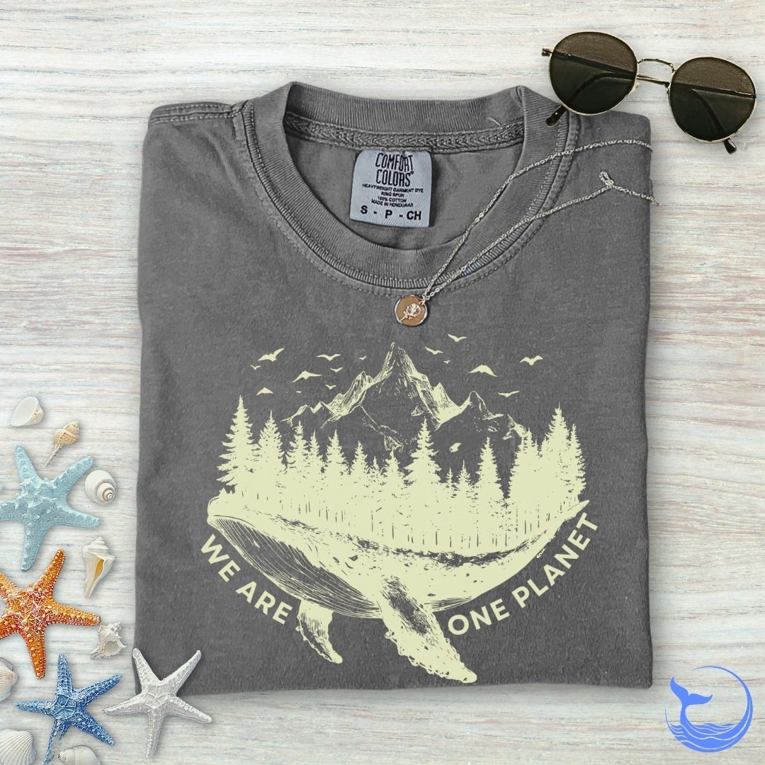 We Are One Planet Comfort Colors T-Shirt
