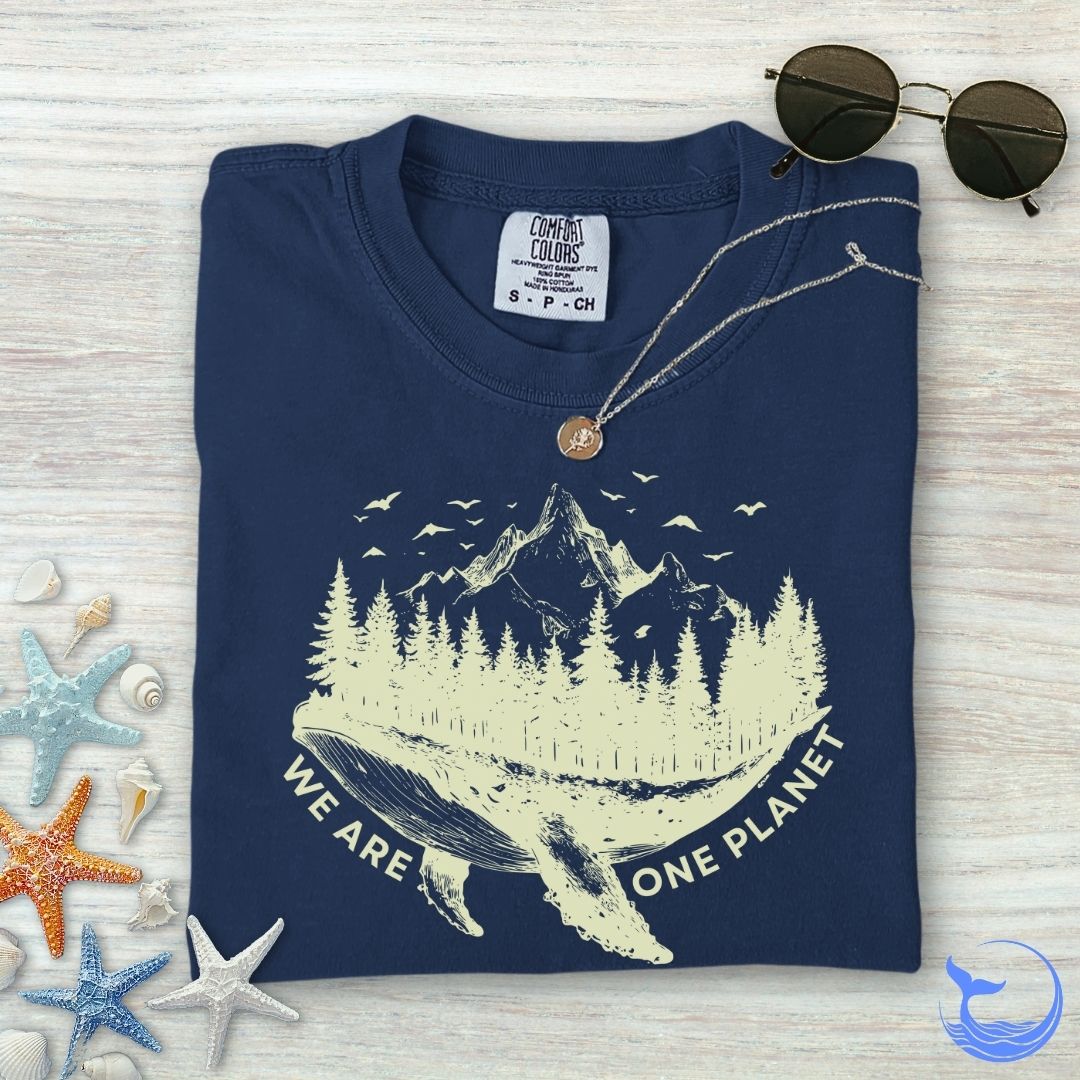 We Are One Planet Comfort Colors T-Shirt