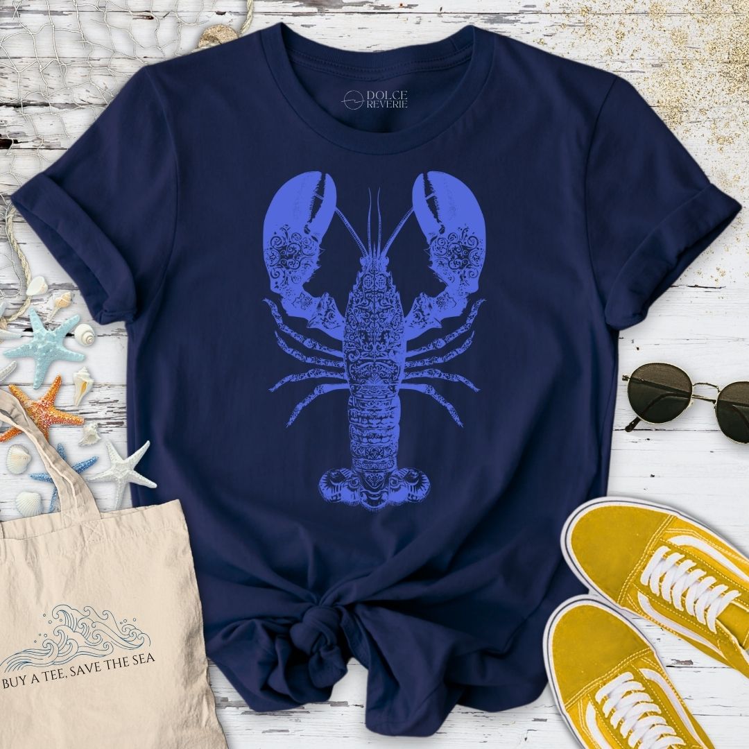 Lagosta, Portuguese Tiles Losbter T-Shirt