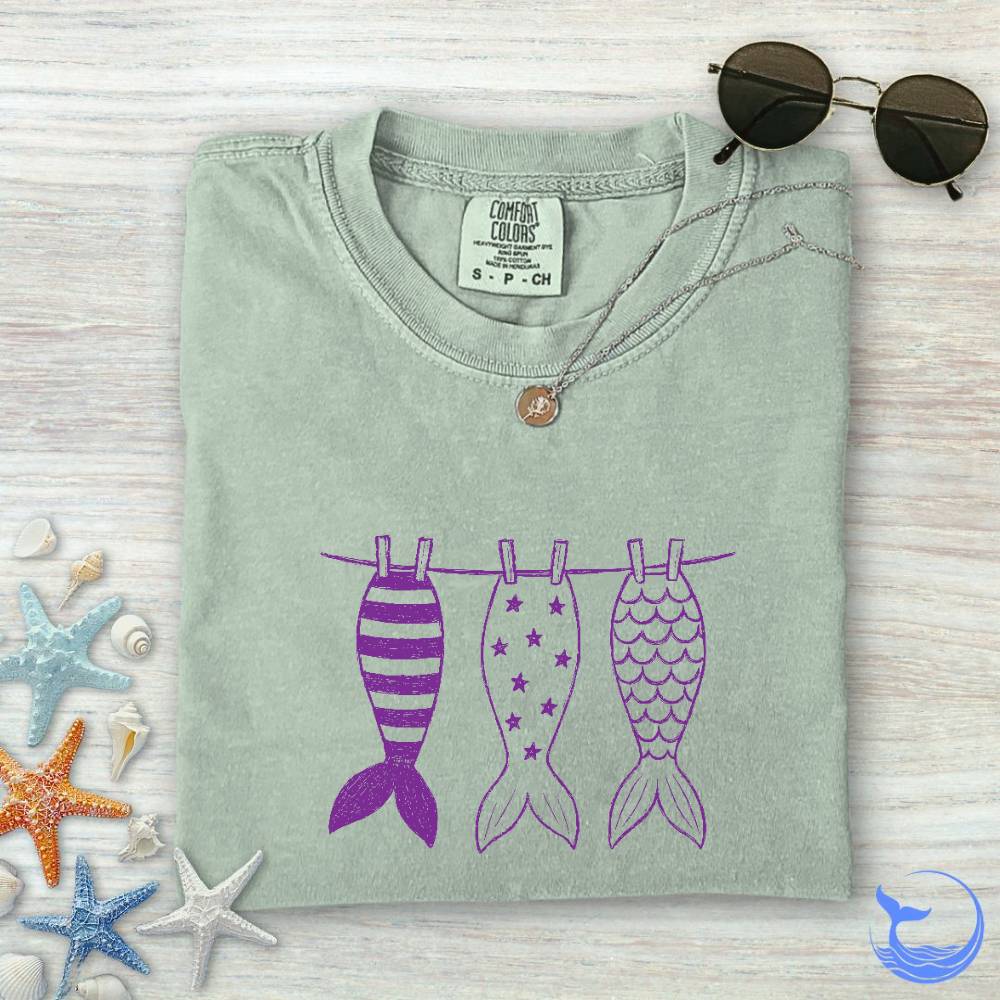 Mermaid Tails Comfort Colors T-Shirt