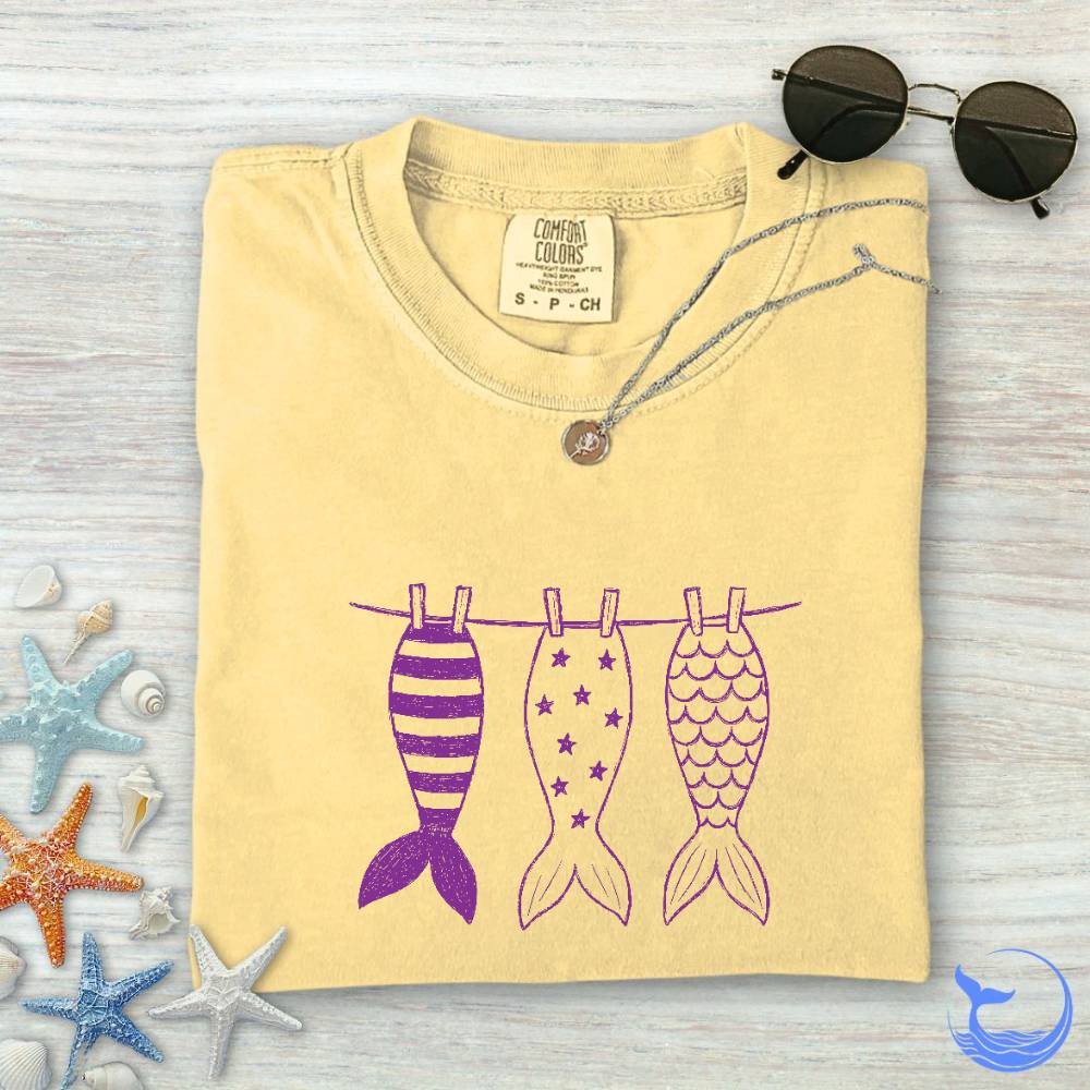 Mermaid Tails Comfort Colors T-Shirt