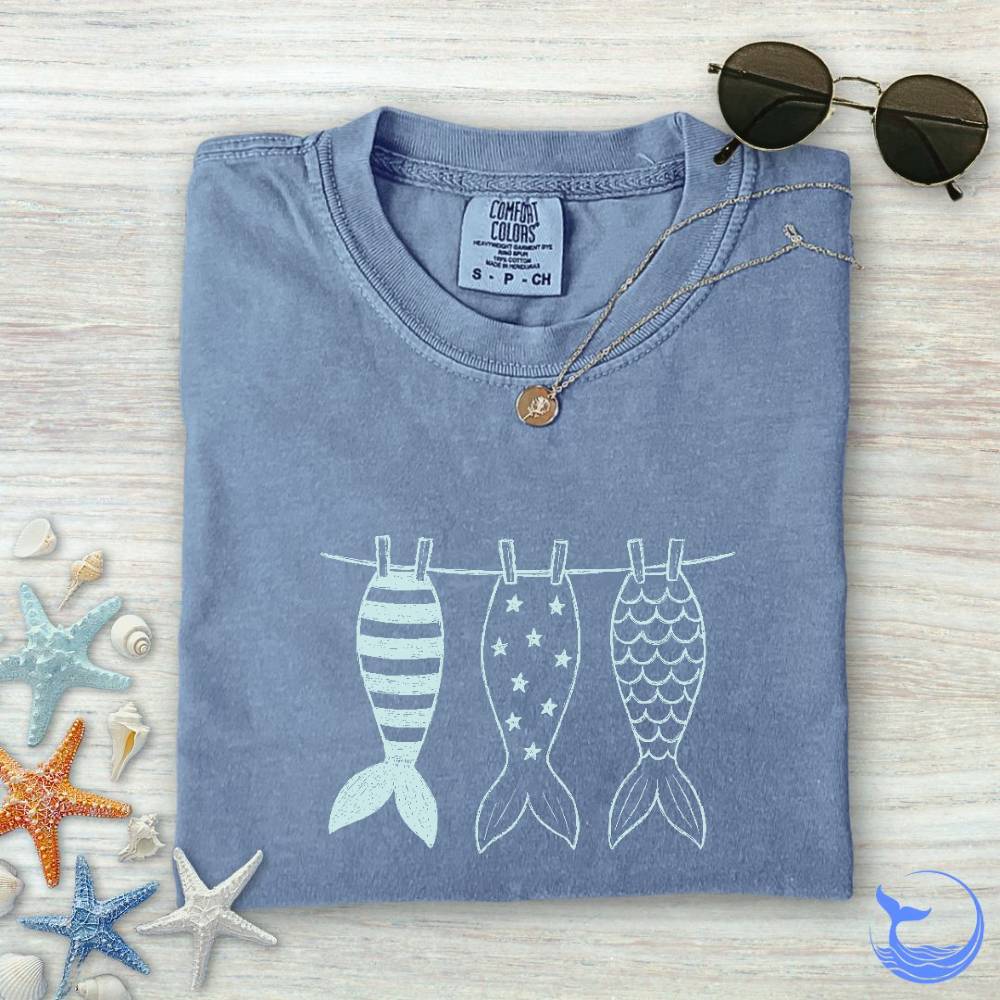 Mermaid Tails Comfort Colors T-Shirt