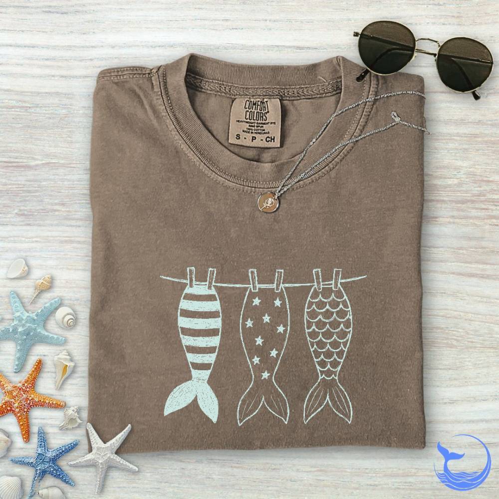 Mermaid Tails Comfort Colors T-Shirt