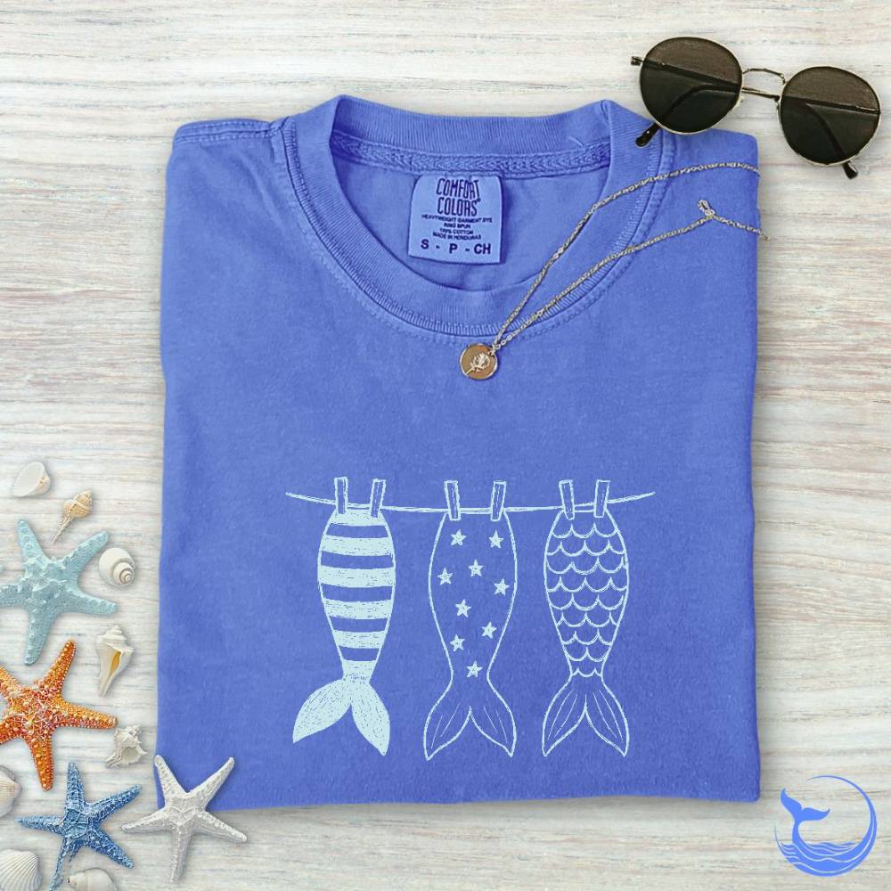 Mermaid Tails Comfort Colors T-Shirt