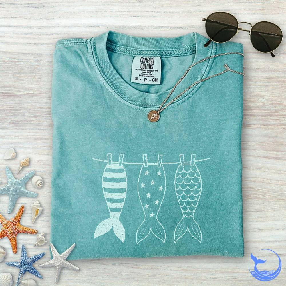 Mermaid Tails Comfort Colors T-Shirt