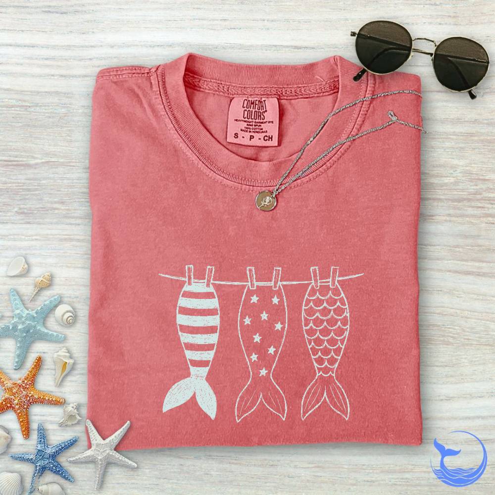Mermaid Tails Comfort Colors T-Shirt