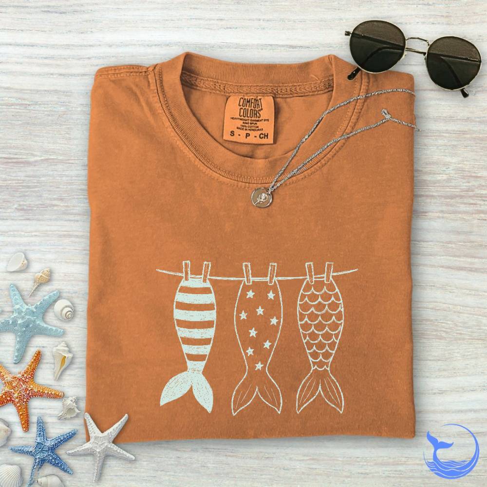 Mermaid Tails Comfort Colors T-Shirt