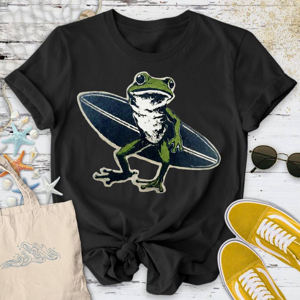 Surfer Frog T-Shirt