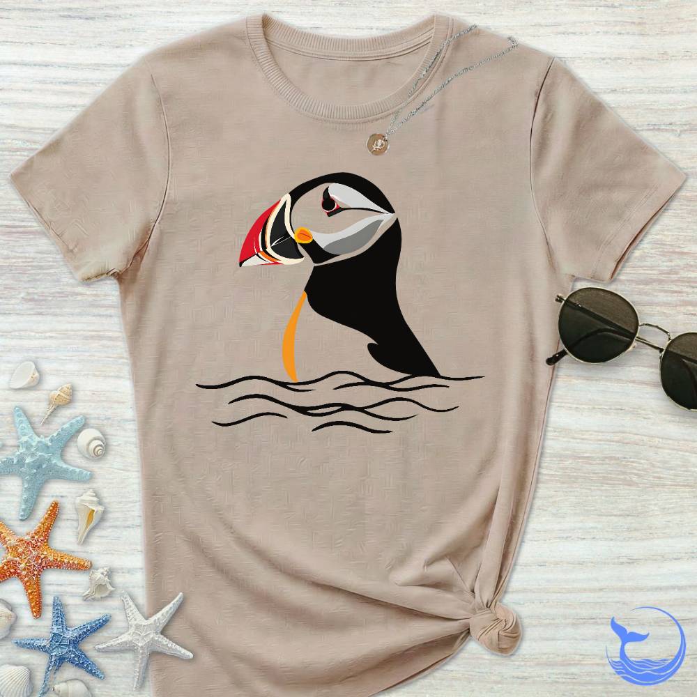 Retro Puffin Women's T-Shirt