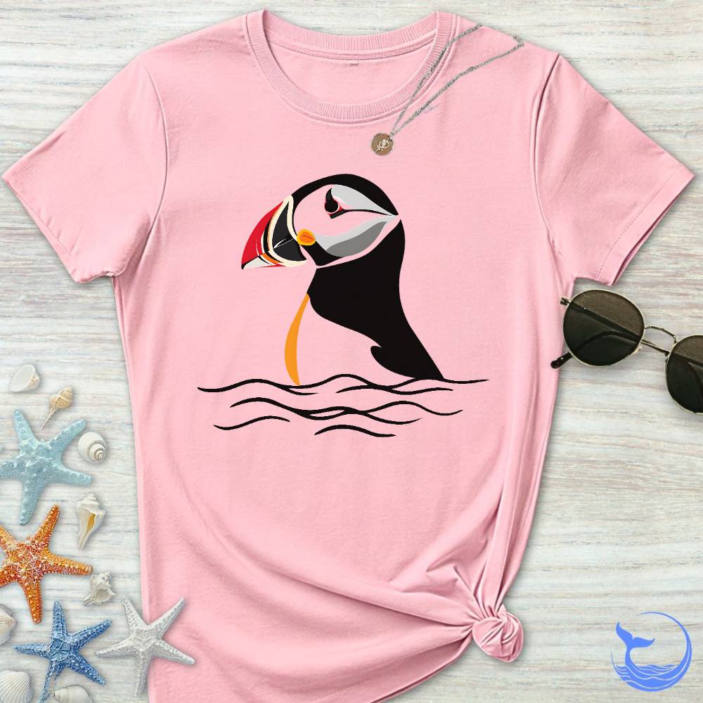 Retro Puffin Women's T-Shirt