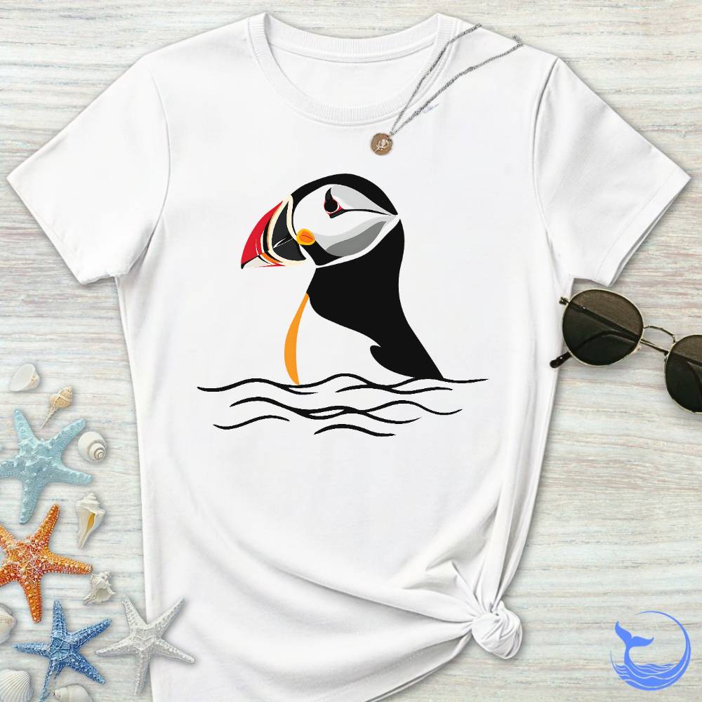 Retro Puffin Women's T-Shirt