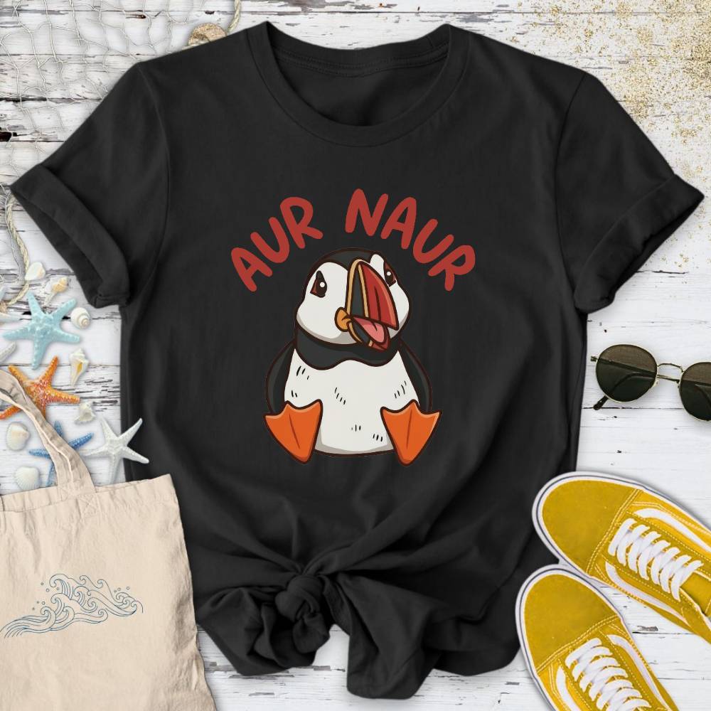 Aur Naur Puffin T-Shirt