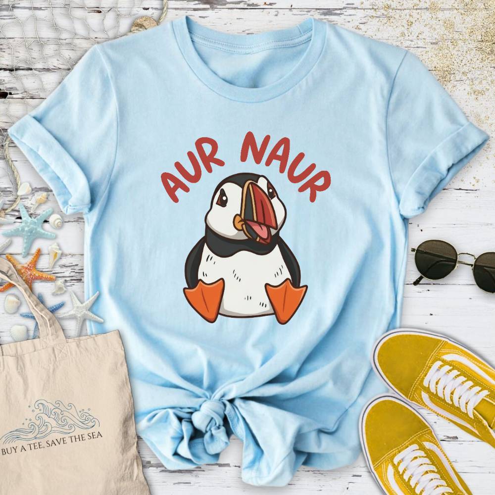 Aur Naur Puffin T-Shirt