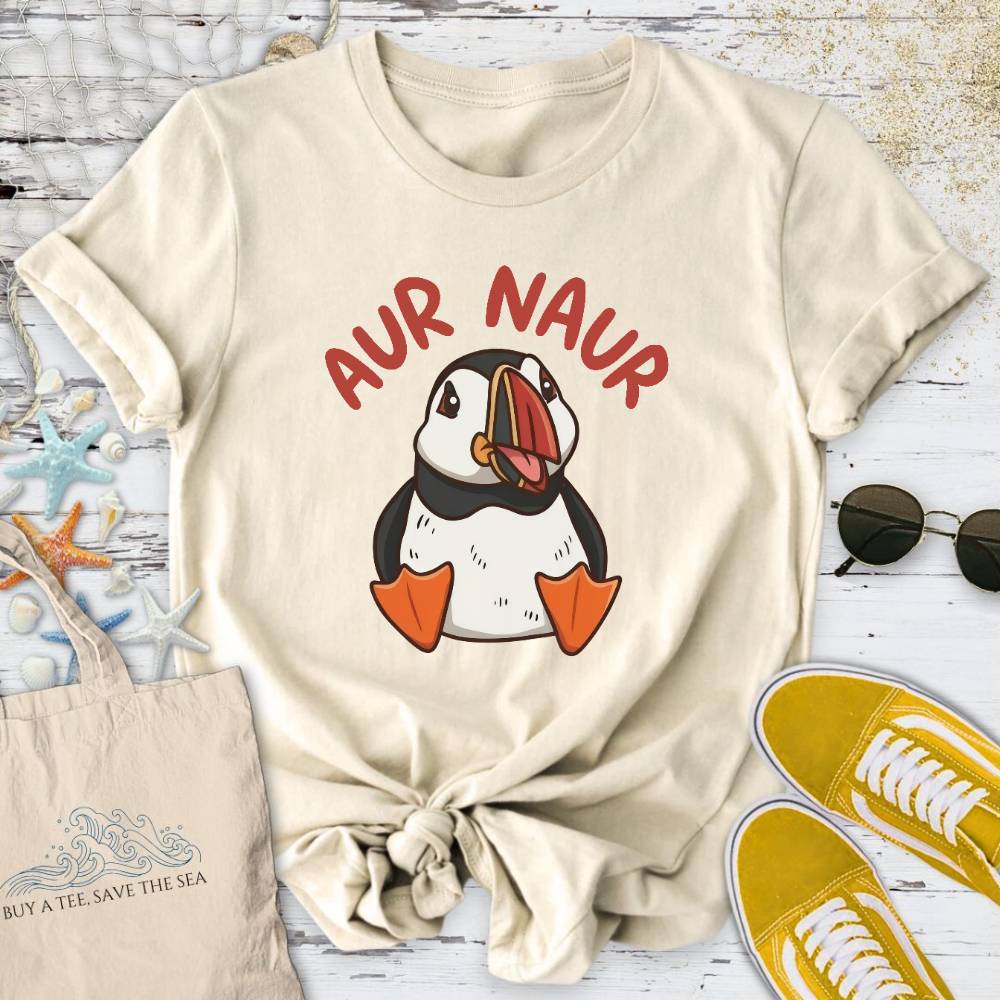 Aur Naur Puffin T-Shirt