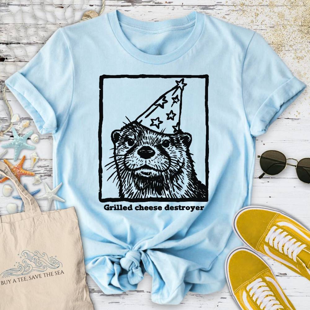 Grilled Cheese Destroyer, Otter T-Shirt