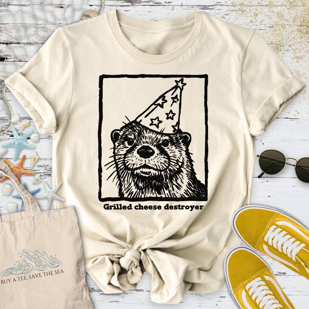 Grilled Cheese Destroyer, Otter T-Shirt